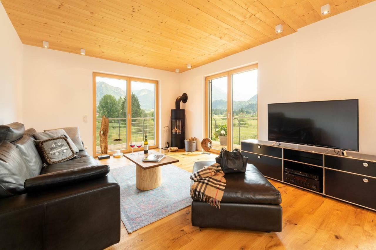"Landhaus Panorama" - Luxurioese Ferienwohnungen In Bester Lage Fuer Gehobene Ansprueche Оберстдорф Экстерьер фото